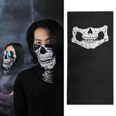 Motorcycle Skull Ghost Face Windproof Mask Outdoor - VirtuousWares:Global