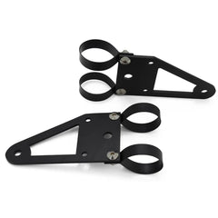 Motorcycle Universal Headlight Brackets Custom Lights Holder Support - VirtuousWares:Global