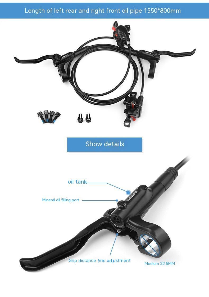 MT200 Oil Disc Bicycle Brake Level Mountain Bike Hydraulic - VirtuousWares:Global