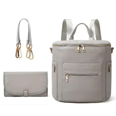 Multi-functional Fashion PU Mommy Bag Suit For Outing - VirtuousWares:Global