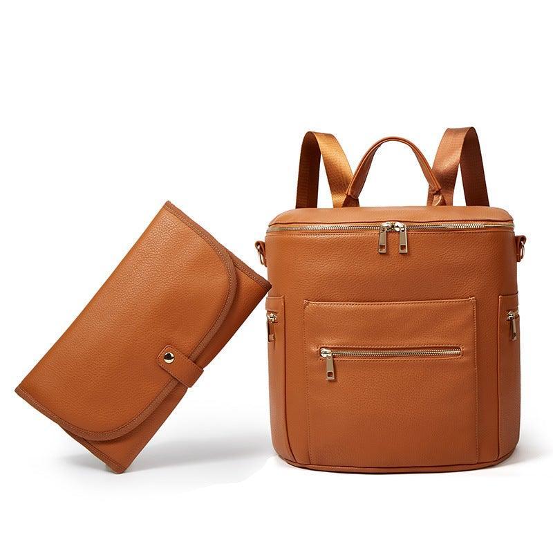 Multi-functional Fashion PU Mommy Bag Suit For Outing - VirtuousWares:Global