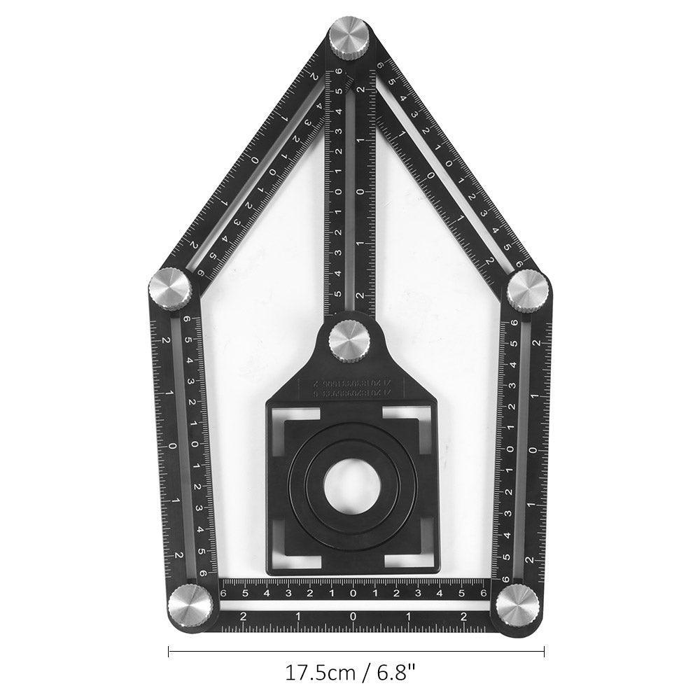 Multi Template 6 Folding Rulers Measuring Tool - VirtuousWares:Global