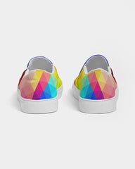 Multicolor Canvas Slip On Women's Sneaker - VirtuousWares:Global