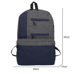 Multifunction Casual Male Business Portable Laptop Rucksack - VirtuousWares:Global