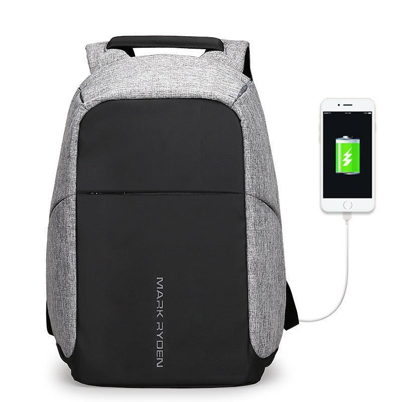 Multifunctional Leisure Backpack With Usb Charging Port - VirtuousWares:Global