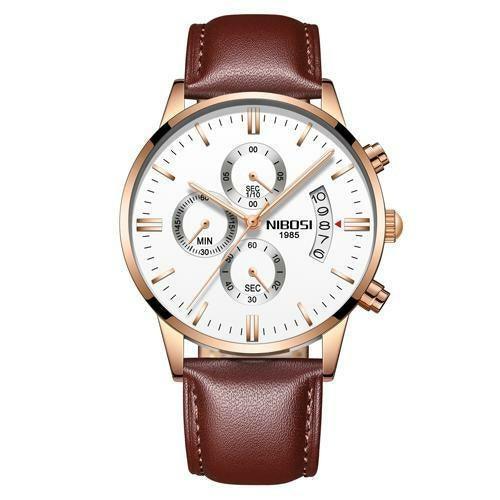 Multifunctional Men's Quartz Watch With Stainless Steel Band - VirtuousWares:Global