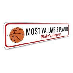 MVP Basketball Sign - VirtuousWares:Global