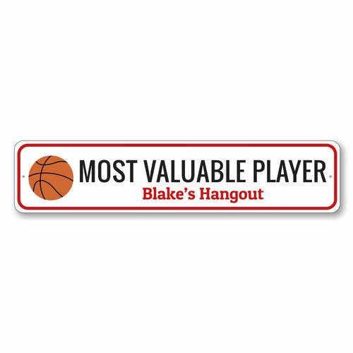 MVP Basketball Sign - VirtuousWares:Global