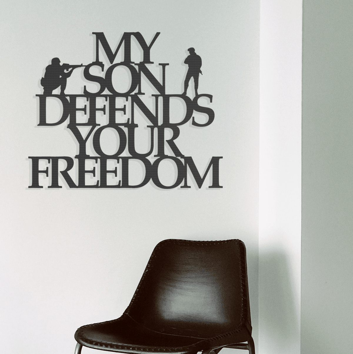 My Son Defends - Metal Wall Art - VirtuousWares:Global