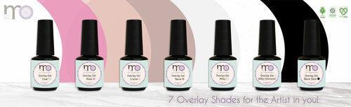 Nail Base Gel - Overlay 15ml set - 7pcs - VirtuousWares:Global