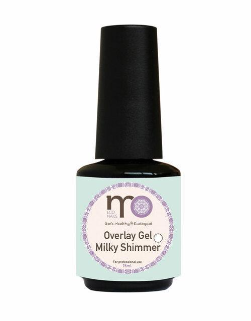 Nail Gel Base - Overlay Milky Shimmer 15ml - VirtuousWares:Global