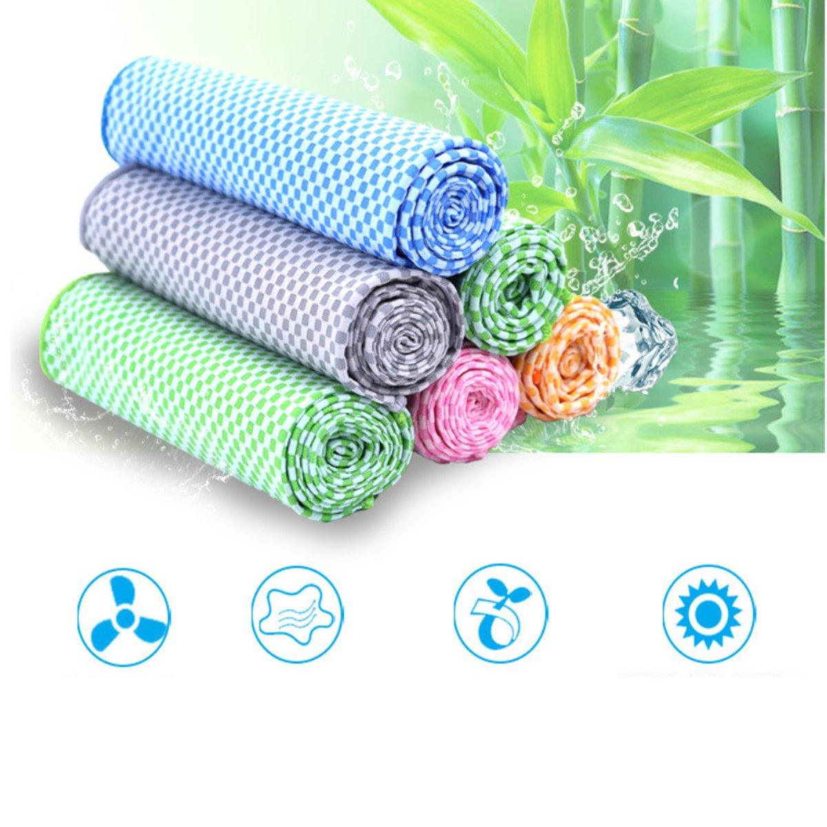 Natura Super Cool Bamboo Towel In A Bottle - 2 PK - VirtuousWares:Global