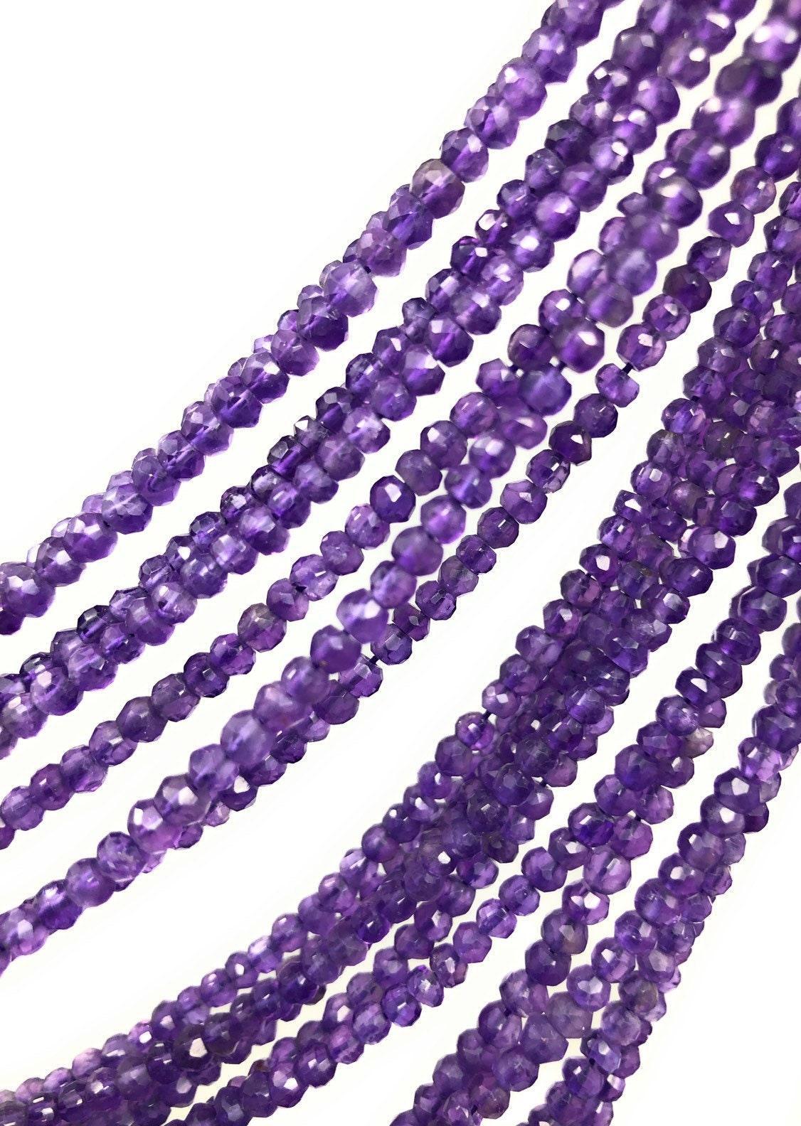 Natural Amethyst Beads, Jewelry Making Supplies, Wholesale Beads, - VirtuousWares:Global