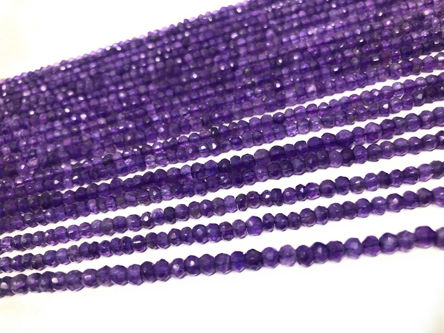 Natural Amethyst Beads, Jewelry Making Supplies, Wholesale Beads, - VirtuousWares:Global