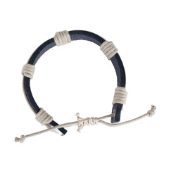 Nautical Rope and Leather Motuo Bracelet - VirtuousWares:Global