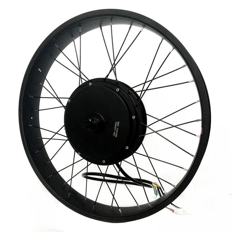 NBpower/QS205 150mm Dropout 72V 3000W 5000W 50H V3 Electric Fat Bike Rear Motor Wheel Ebike Brushless Hub Motor Wheel - VirtuousWares:Global