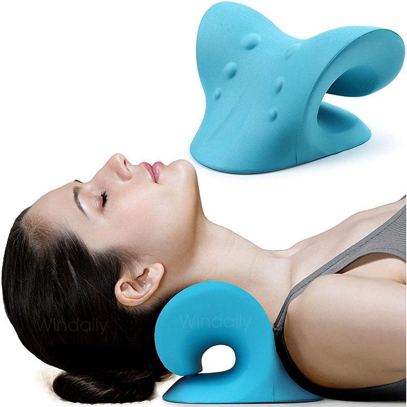 Neck Shoulder Relaxer Cervical Traction Posture Corrector - VirtuousWares:Global