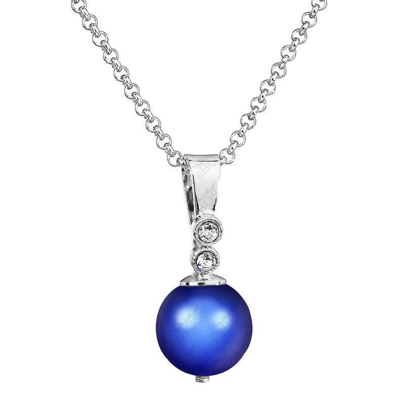 Necklace - Dark Blue Pearl - VirtuousWares:Global