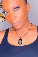 Necklace - To My Son, I Pray For You Love Mom Military Tag - VirtuousWares:Global