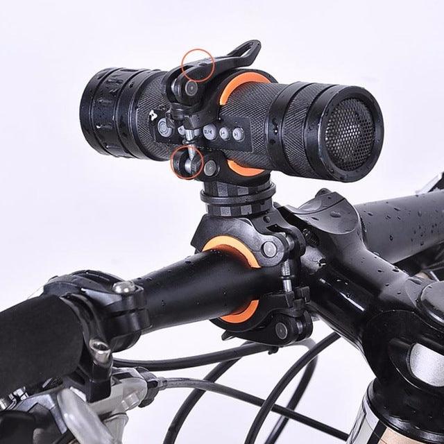 New 360 Degree Rotation Bike LED Flashlight Mount - VirtuousWares:Global