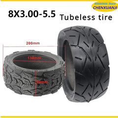 New 8x3.00-5.5 Vacuum Tire for Kaabo Mantis 8 inch electric scooter - VirtuousWares:Global