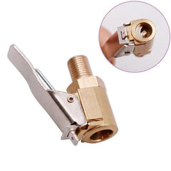 New Advanced Car Tire Air Chuck Inflator Pump Valve Connector Clip-on - VirtuousWares:Global