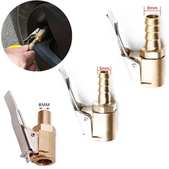 New Advanced Car Tire Air Chuck Inflator Pump Valve Connector Clip-on - VirtuousWares:Global