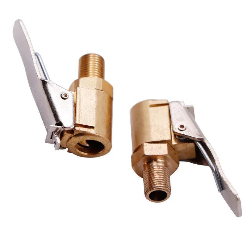 New Advanced Car Tire Air Chuck Inflator Pump Valve Connector Clip-on - VirtuousWares:Global