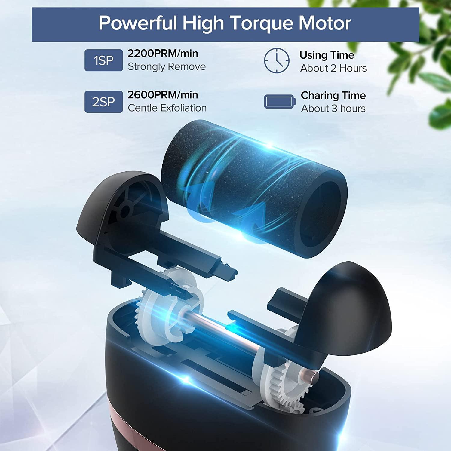 NEW Electric Foot File Rechargeable Waterproof Hard Skin Remover Foot - VirtuousWares:Global