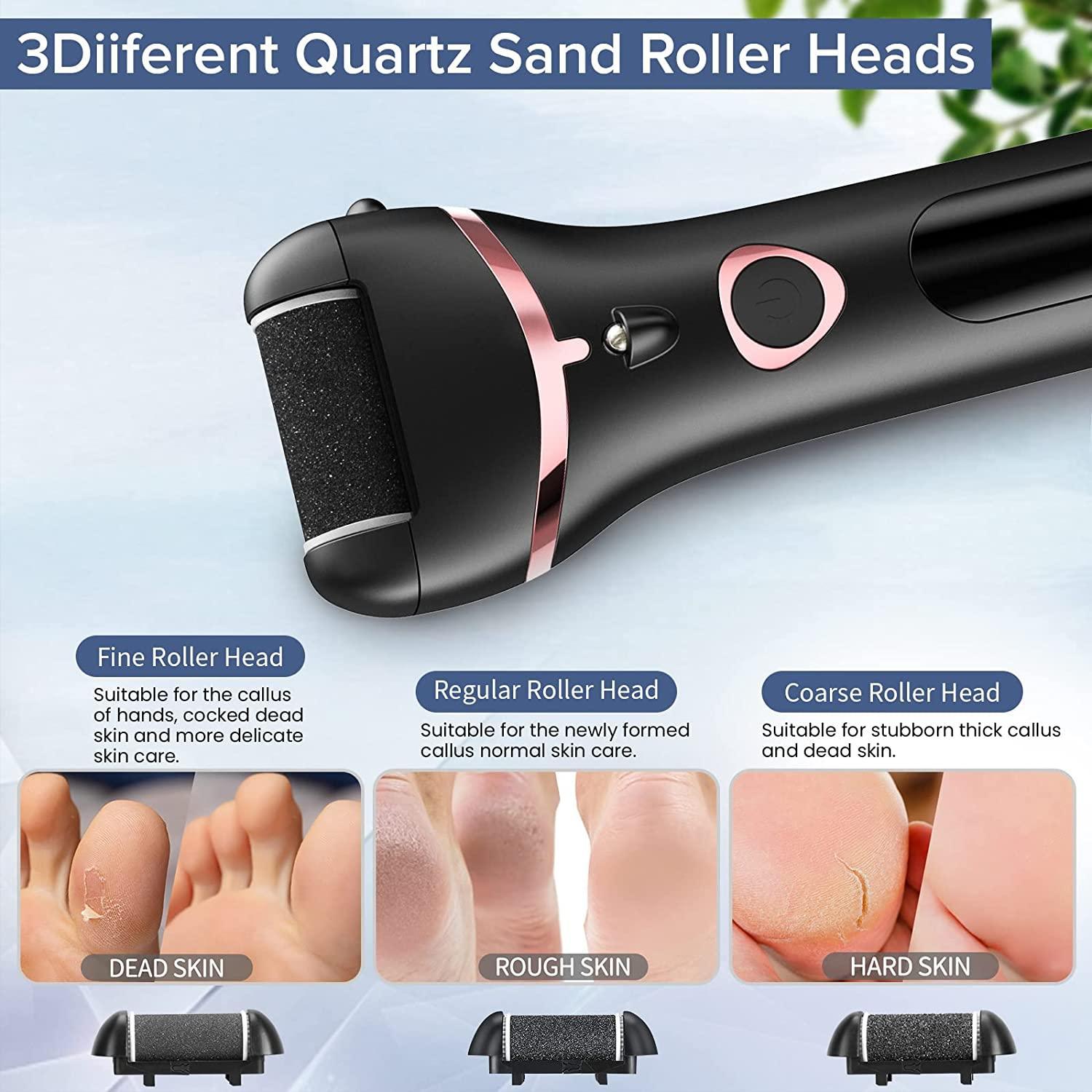 NEW Electric Foot File Rechargeable Waterproof Hard Skin Remover Foot - VirtuousWares:Global