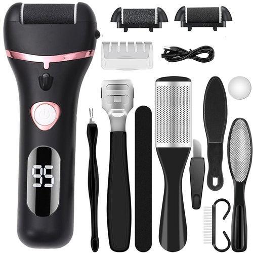 NEW Electric Foot File Rechargeable Waterproof Hard Skin Remover Foot - VirtuousWares:Global