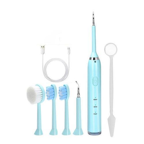 New Electric Teeth Cleaner Sonic Toothbrush Dental Scaler Tartar Stain - VirtuousWares:Global