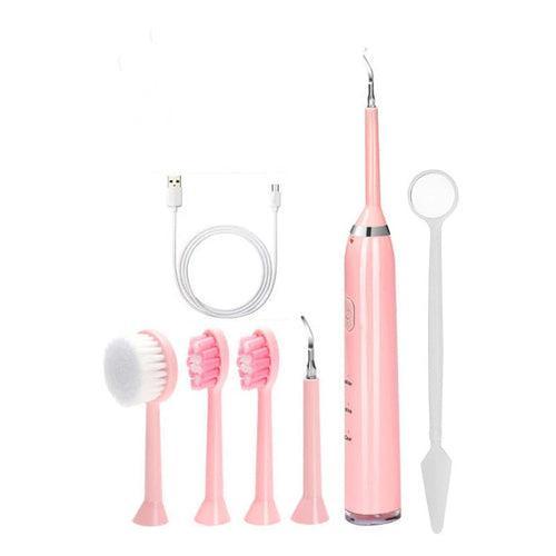 New Electric Teeth Cleaner Sonic Toothbrush Dental Scaler Tartar Stain - VirtuousWares:Global