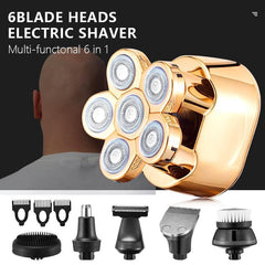 New LCD Display Wet Dry Men Electric Shaver Hair Trimmer - VirtuousWares:Global