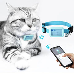 New Waterproof Pet GPS Bluetooth Locator Anti-lost Collar Dog Cat - VirtuousWares:Global