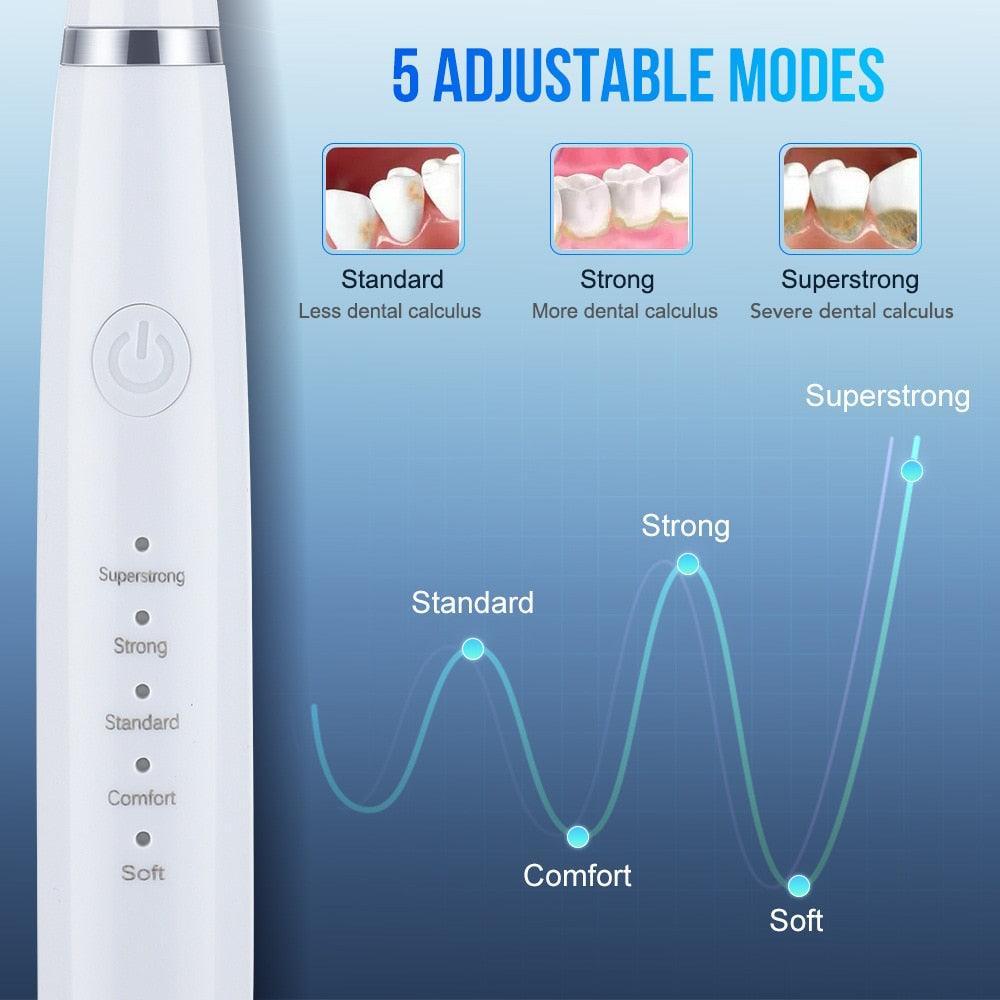 Newest Electric Toothbrushes Dental Scaler for Adults USB Charging - VirtuousWares:Global