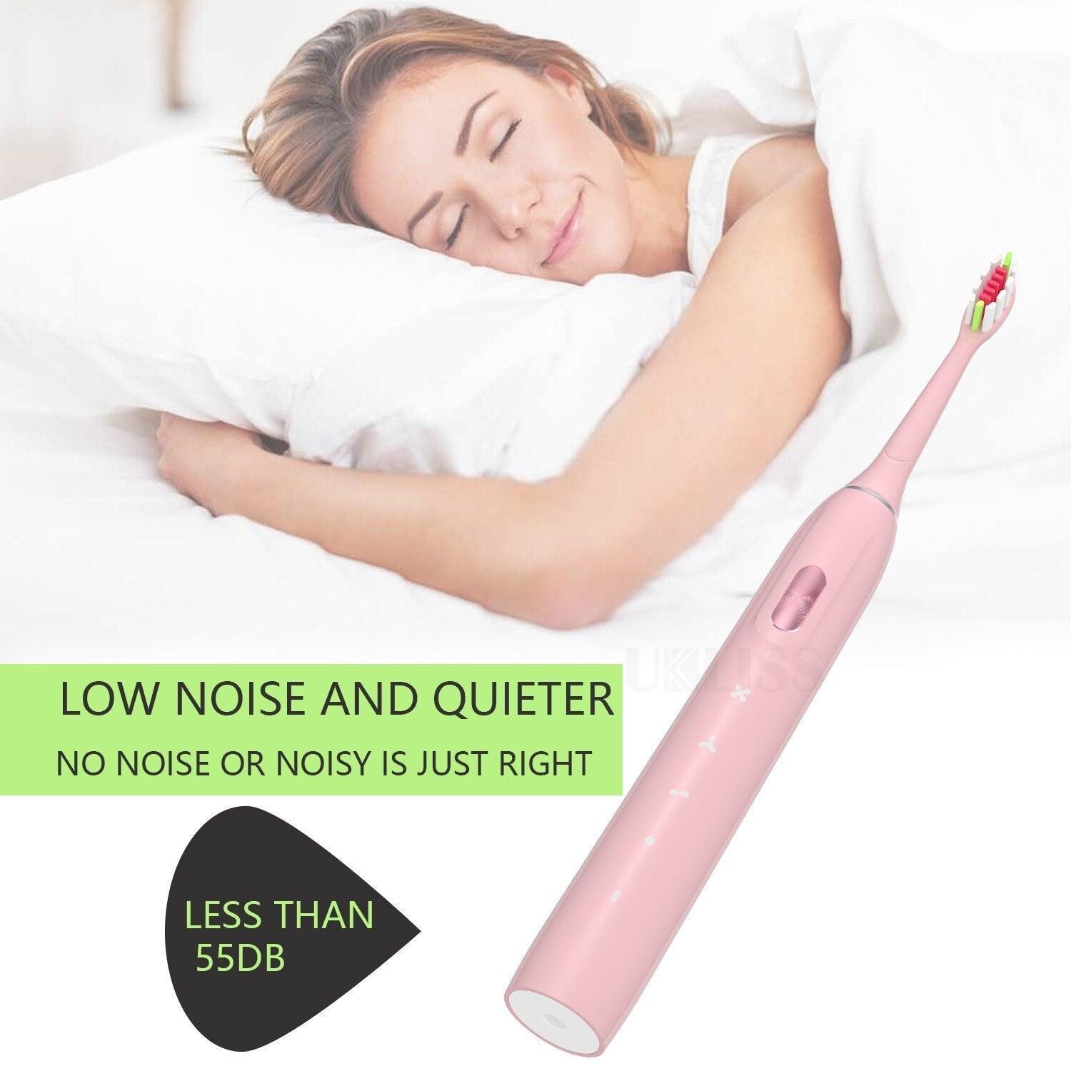 Newest Sonic Electric Toothbrushes Smart Rechargeable Whitening - VirtuousWares:Global