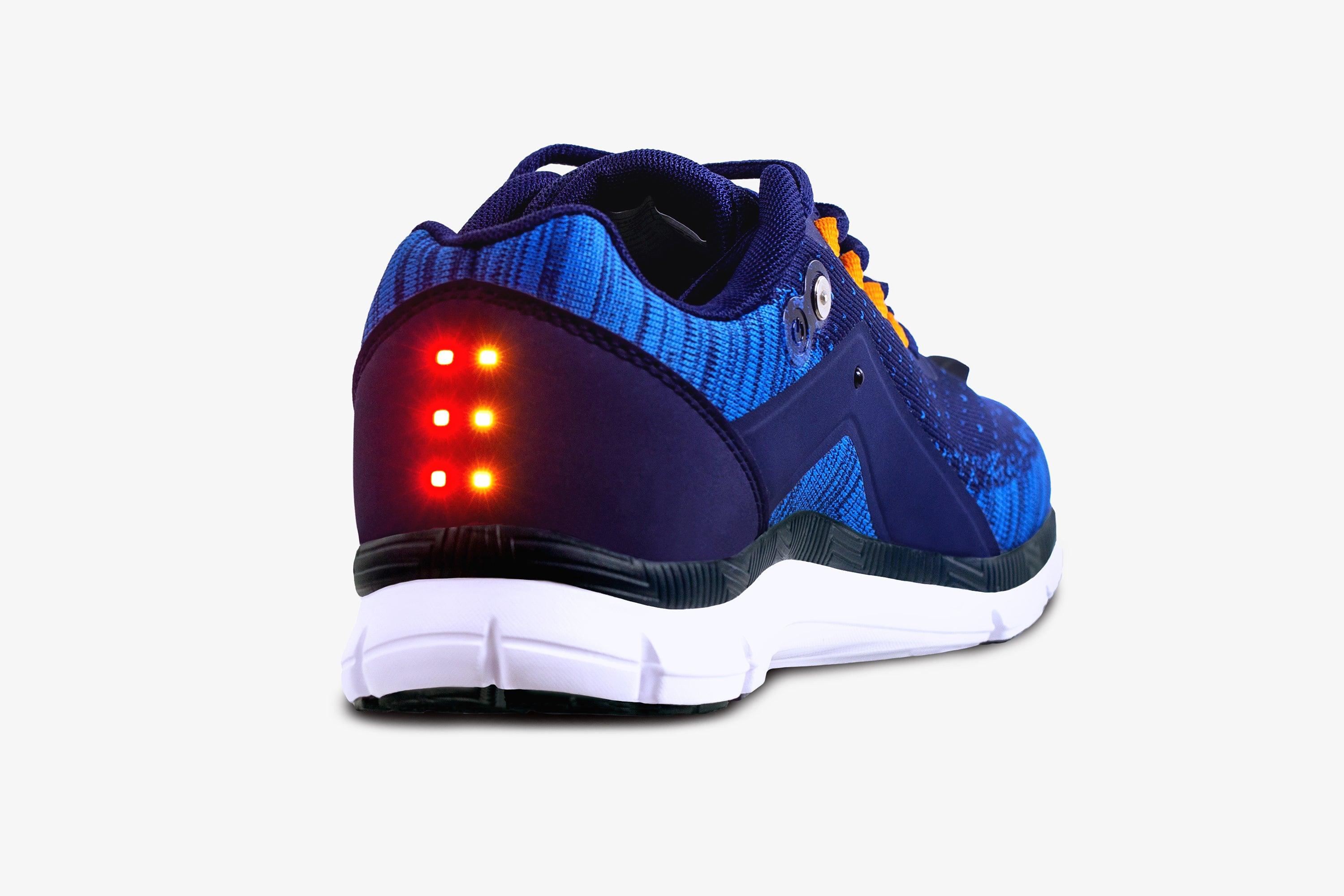 Night Runner Shoes For Men With Built-in Safety Lights - VirtuousWares:Global