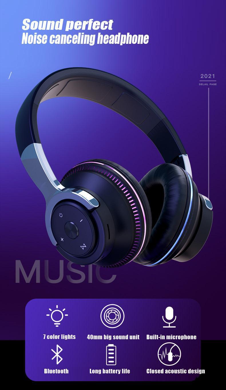 Ninja Dragon Wireless Light Changing Bluetooth Gaming Headset - VirtuousWares:Global