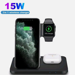 Ninja Dragons 3 in1 Wireless Foldable Charging Station - VirtuousWares:Global