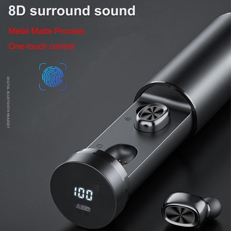 Ninja Dragons T8 True Wireless Bluetooth 5.0 Earbuds - VirtuousWares:Global