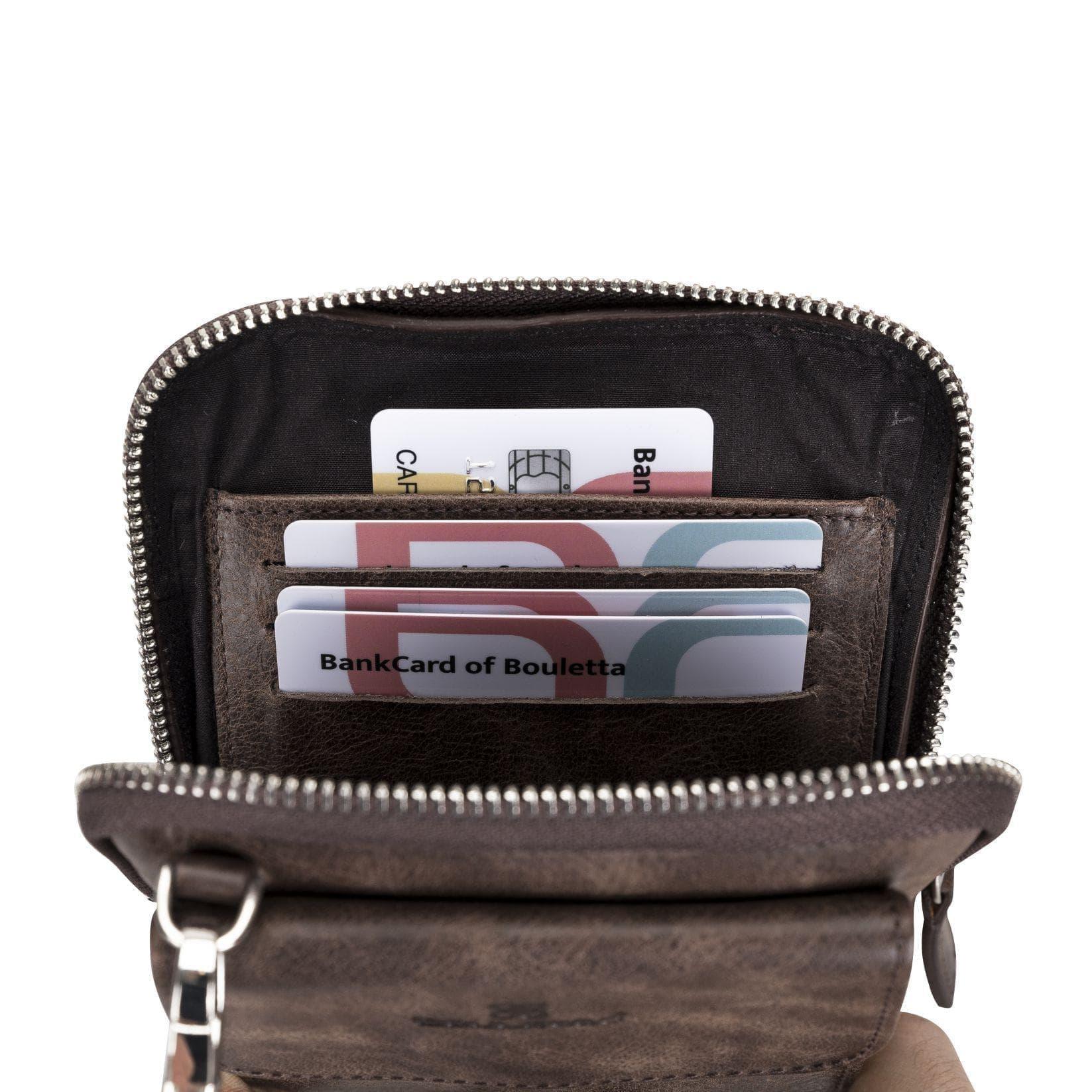 Nino Leather Crossbody Bag - Universal Wallet Case for Phones - VirtuousWares:Global