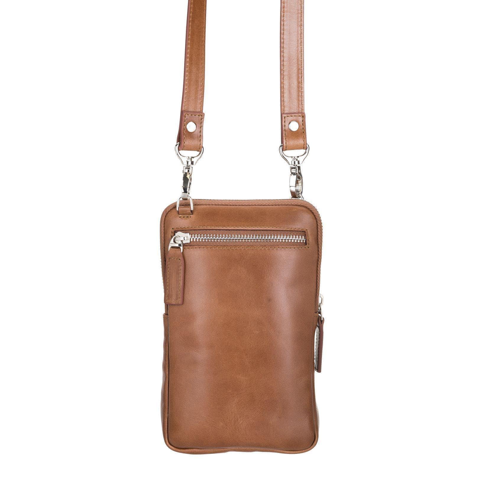 Nino Leather Crossbody Bag - Universal Wallet Case for Phones - VirtuousWares:Global