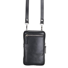 Nino Leather Crossbody Bag - Universal Wallet Case for Phones - VirtuousWares:Global