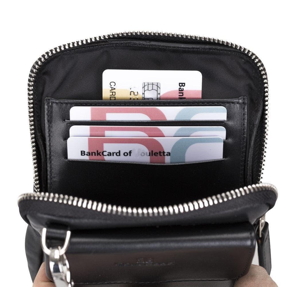 Nino Leather Crossbody Bag - Universal Wallet Case for Phones - VirtuousWares:Global