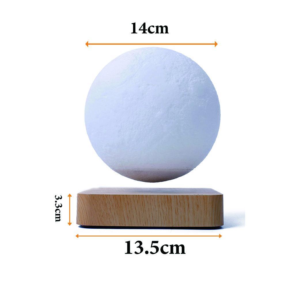 Novelty 3D Magnetic Levitation Moon Lamp Moon Floating Lamp - VirtuousWares:Global