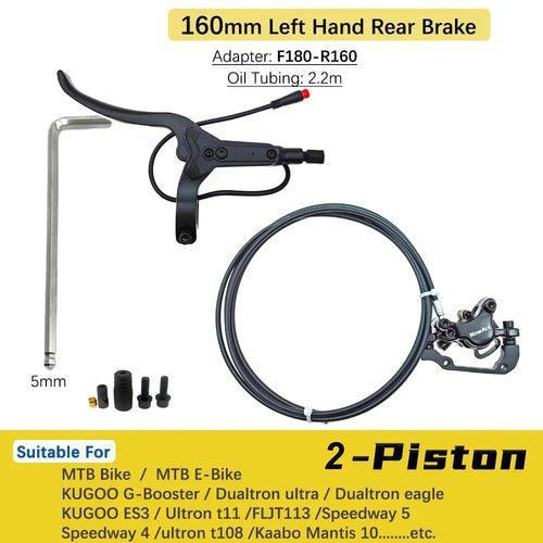 NowAct 2 Piston Electric E-Bike Scooter Disc Brake Hydraulic Bicycle - VirtuousWares:Global