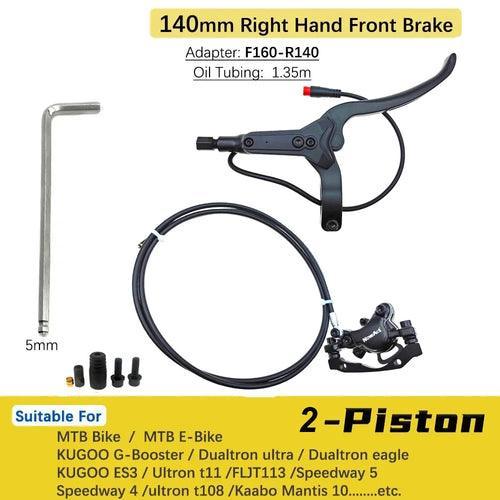 NowAct 2 Piston Electric E-Bike Scooter Disc Brake Hydraulic Bicycle - VirtuousWares:Global