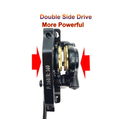 NowAct 2 Piston Electric E-Bike Scooter Disc Brake Hydraulic Bicycle - VirtuousWares:Global
