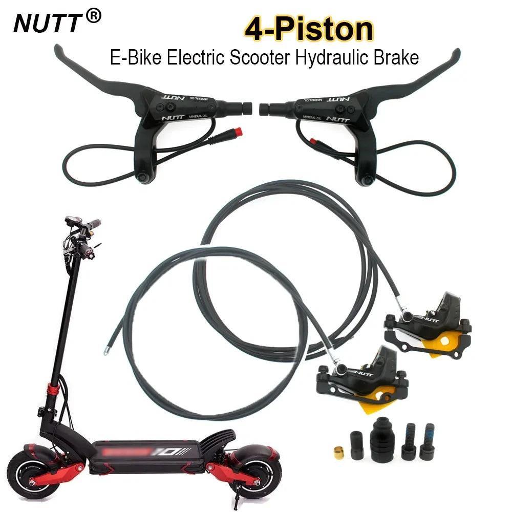 NUTT 4 Piston Electric E-Bike Scooter Disc Brake Hydraulic Bicycle 140 - VirtuousWares:Global